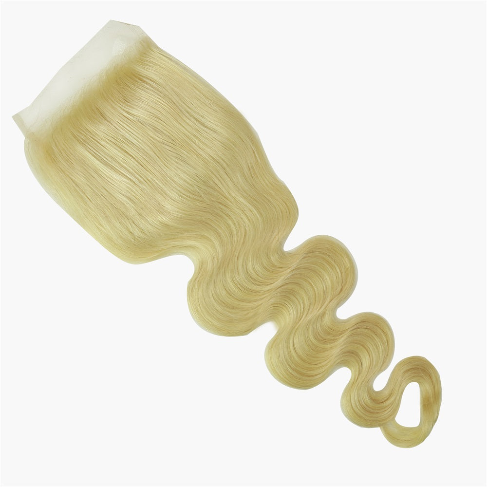 GOLDEN HUNNII COATED 5x5 HD LACE CLOSURE - Body Wave