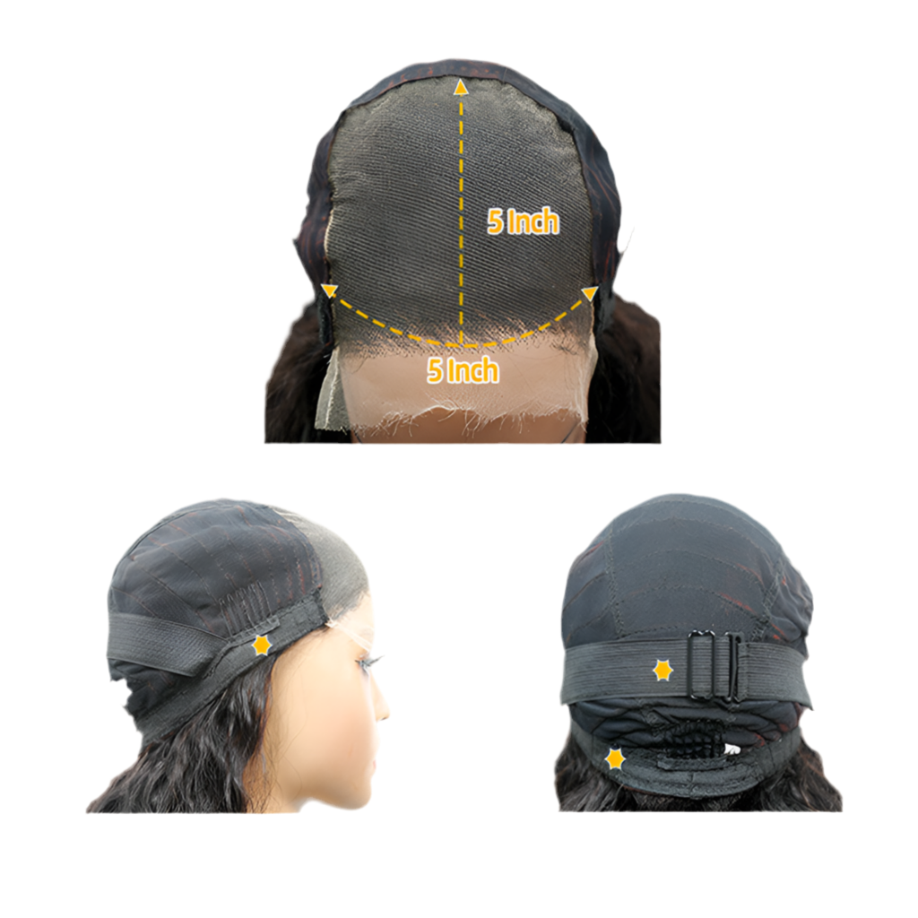 HUNNII DRIP GLUELESS 5x5 HD CLOSURE WIG - Body Wave