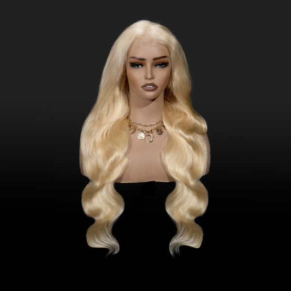 GOLDEN HUNNII DRIP 13X4 FRONTAL WIG - Body Wave